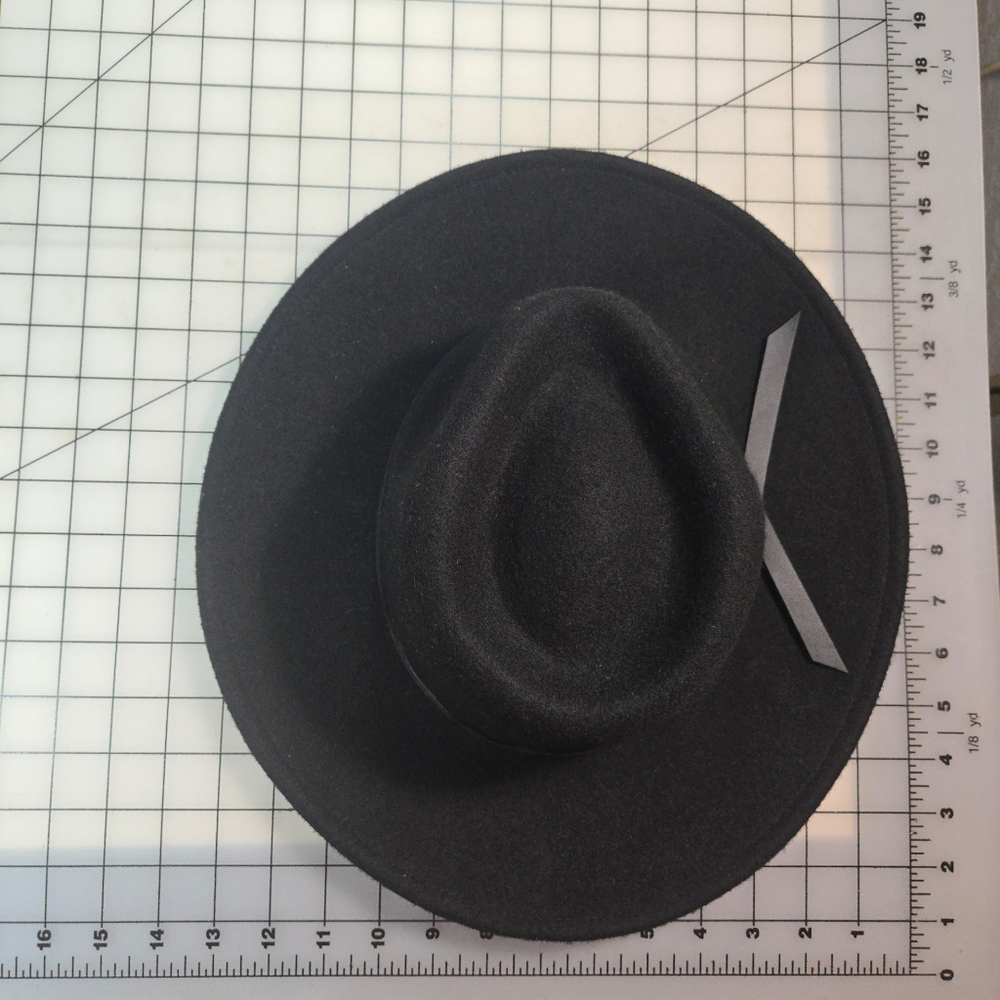 Universal Thread Black Wool Hat Os - image 5